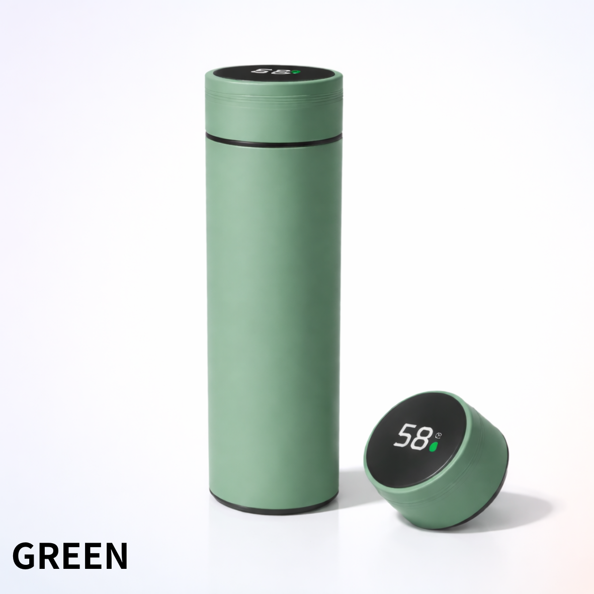 500ML Stainless Steel Temperature Display Thermos Cup
