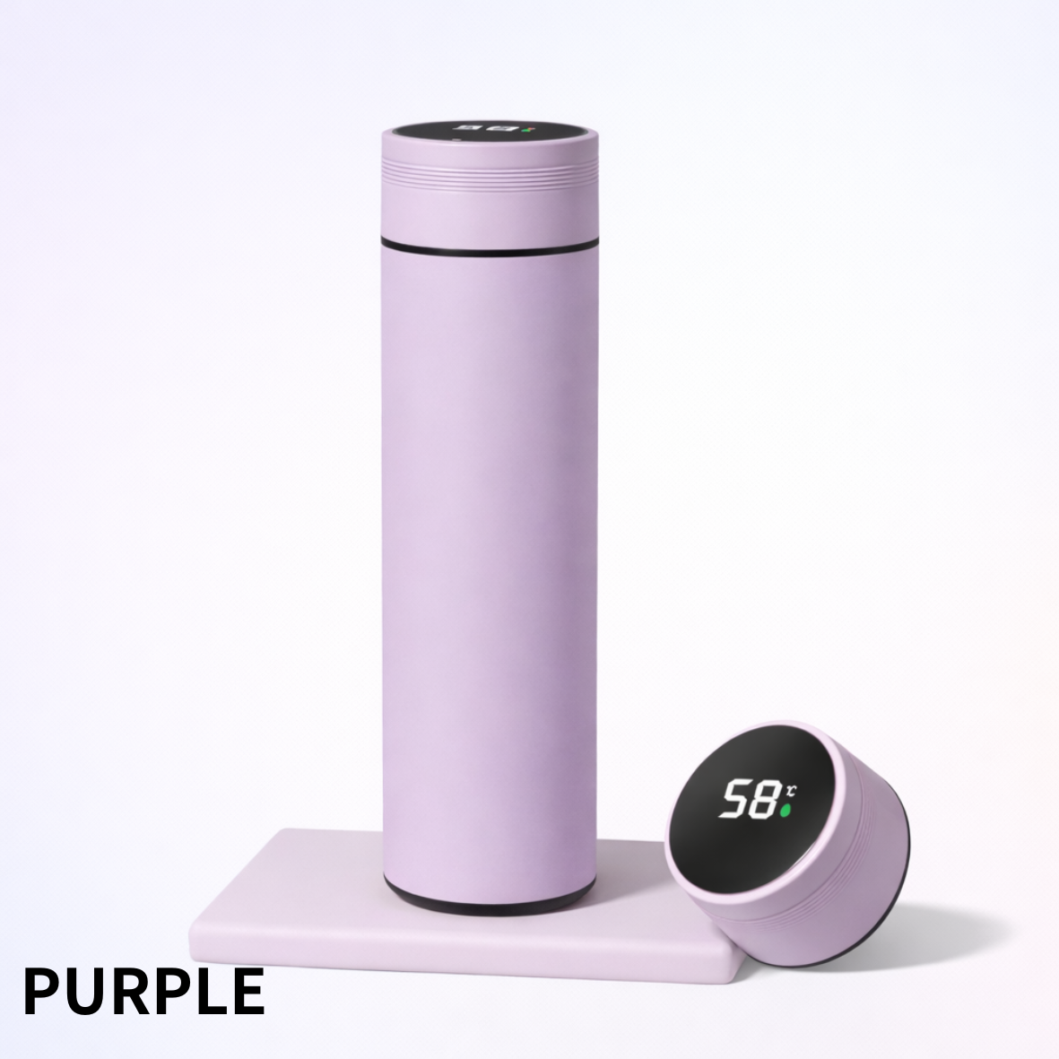 500ML Stainless Steel Temperature Display Thermos Cup